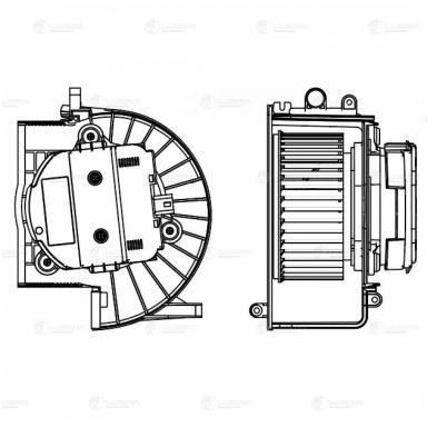 Отопитель салона LFh 0719