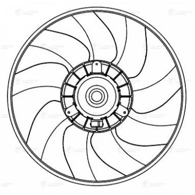Вентилятор охлаждения в сборе с электроприводом LFc 2102