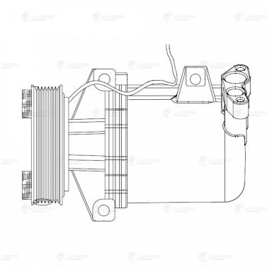 Компрессор кондиционера LCAC 0979