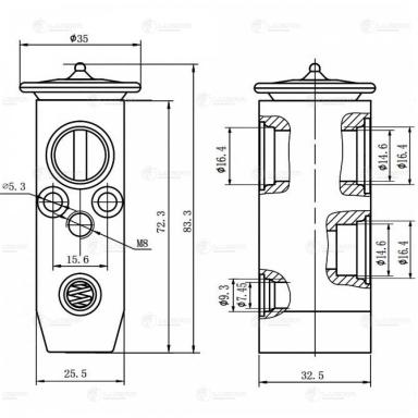 Клапан расширительный кондиционера LTRV 0520