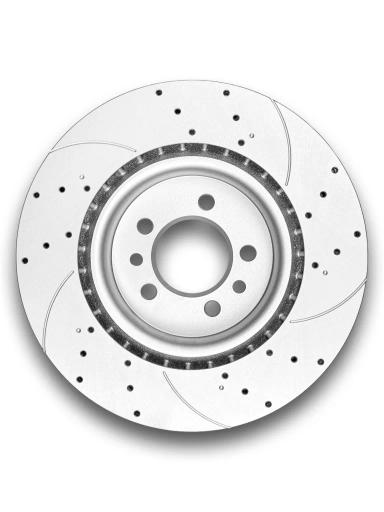 Диск тормозной передний вентилируемый DSK-F218P