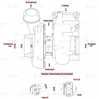Турбокомпрессор LAT 2804