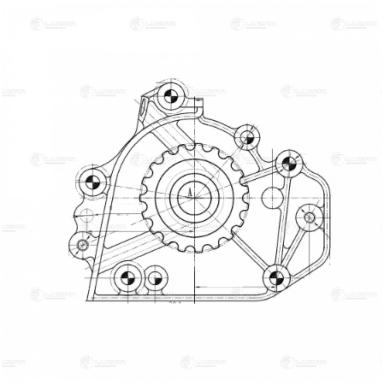 ВОДЯНОЙ НАСОС LWP 2322