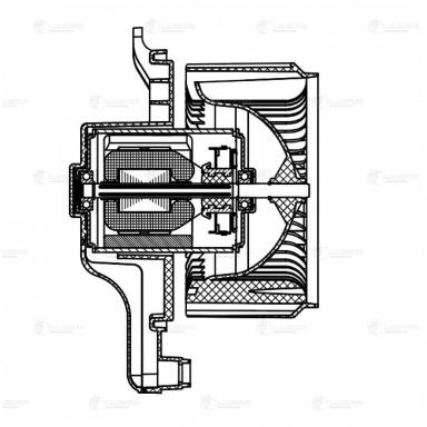 Мотор отопителя салона LFh 1126
