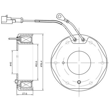 Компрессор кондиционера LMCC 1601