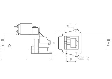 Стартер TT17120