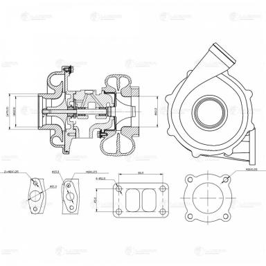 Турбокомпрессор LAT 0736