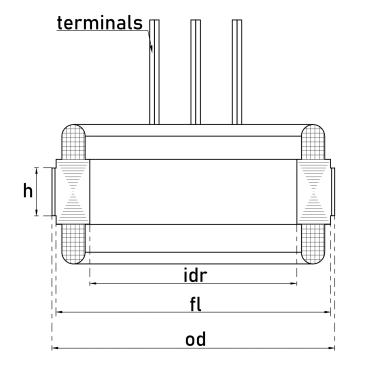 Статор генератора TT74763