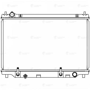Радиатор двигателя LRc 2520