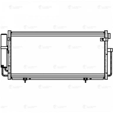 Радиатор кондиционера LRAC 2221
