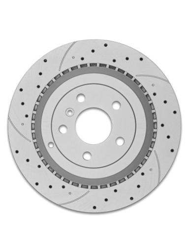 Диск тормозной задний вентилируемый R110P