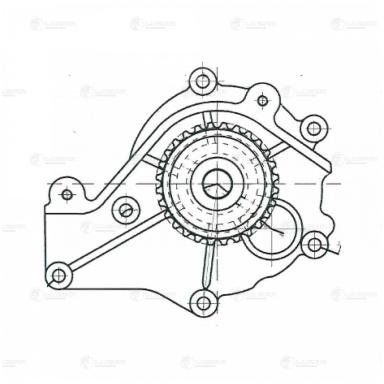 ВОДЯНОЙ НАСОС LWP 3001