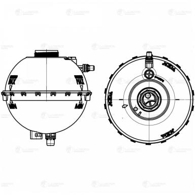Бачок расширительный LET 2611