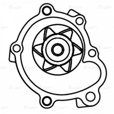 ВОДЯНОЙ НАСОС LWP 1921