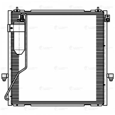 Радиатор кондиционера LRAC 1149