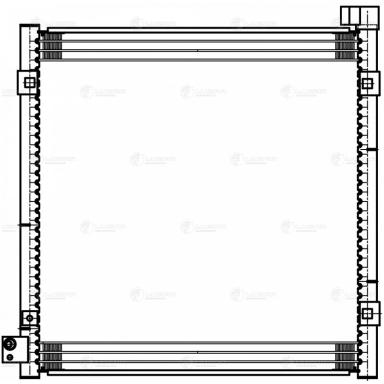 Радиатор кондиционера LRAC 2311