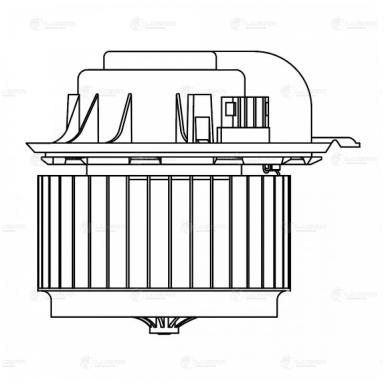 Мотор отопителя салона LFh 1856