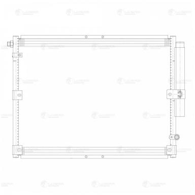 Радиатор кондиционера LRAC 1947