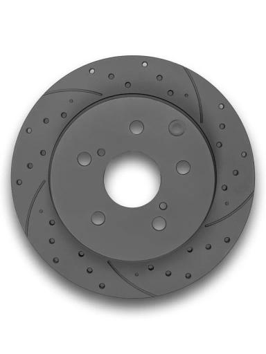 Диск тормозной задний DSK-R035W