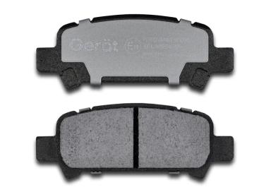 Колодки тормозные дисковые задние BPR032PG