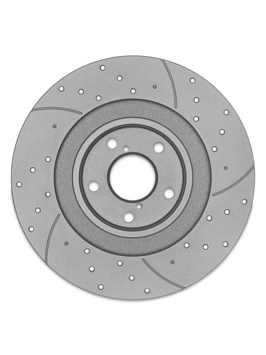 Диск тормозной передний вентилируемый DSK-F030P