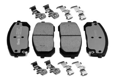 Тормозные колодки BPF186PG