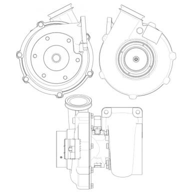 Турбокомпрессор LAT 1221