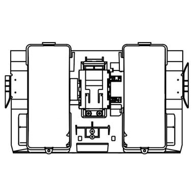 Мотор печки c крыльчаткой LFh 3015