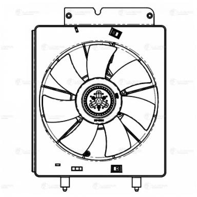 Вентилятор радиатора LFAC 2302