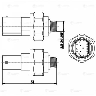 Датчик давления хладагента LRPS 1550