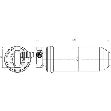 Ресивер-осушитель кондиционера LCR 1009