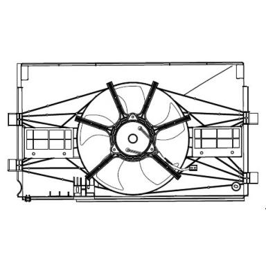 Мотор вентилятора охлаждения LFK 1115