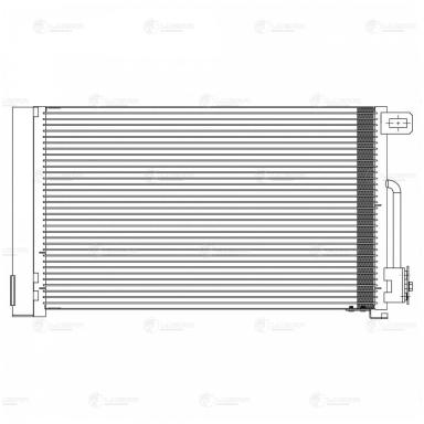 Радиатор кондиционера LRAC 2140
