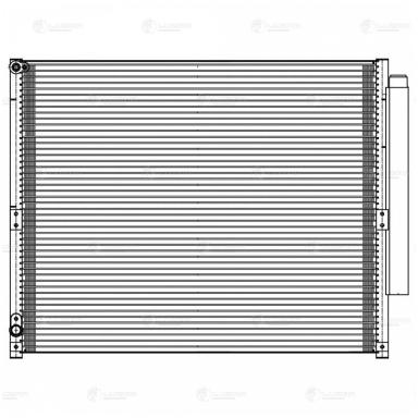Радиатор кондиционера LRAC 1951