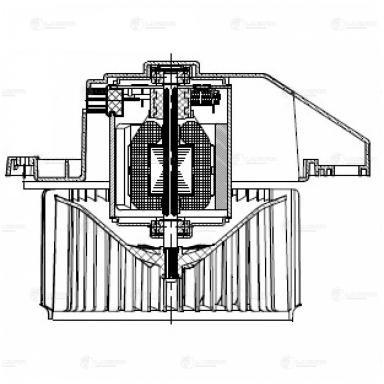 Мотор отопителя LFh 08L5