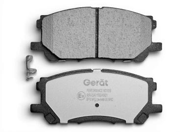 Тормозные колодки BPF014PG