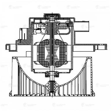 Мотор отопителя салона LFh 2212