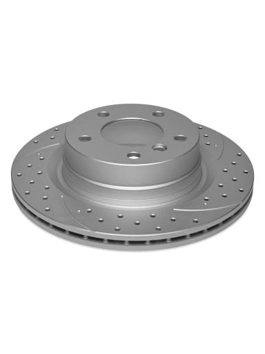 Диск тормозной задний вентилируемый DSK-R260P