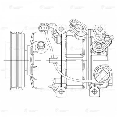 Компрессор кондиционера LCAC 0811