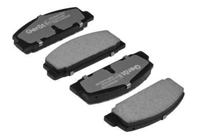 КОЛОДКИ ТОРМ.ЗАД., К-Т BPR068PG