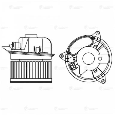 Мотор отопителя салона LFh 1037