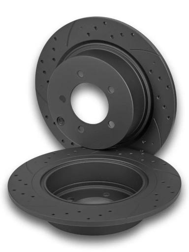 Диск тормозной задний DSK-R138W