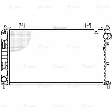 Радиатор кондиционера LRc 0195
