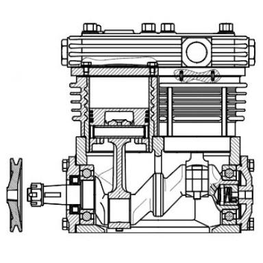 Компрессор LAC 1231