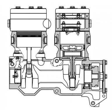 Компрессор LAC 1212
