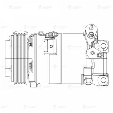 Компрессор кондиционера LCAC 14N9