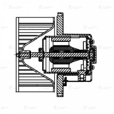 Мотор отопителя салона LFh 08A1