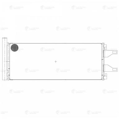 Радиатор кондиционера LRAC 1680