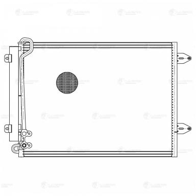 Радиатор кондиционера LRAC 181C