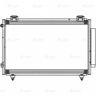 Радиатор кондиционера LRAC 3013